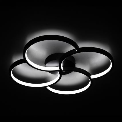 BRILAGI - Oprawa sufitowa LED VELO LED/42W/230V 4000K Ø 52 cm czarna