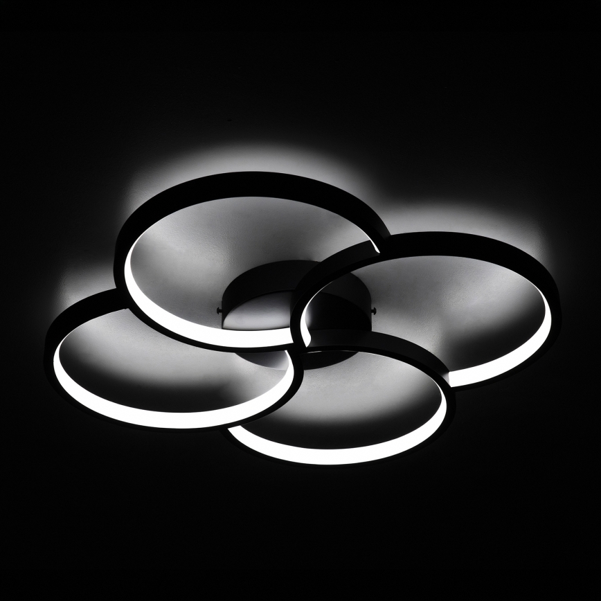BRILAGI - Oprawa sufitowa LED VELO LED/42W/230V 4000K Ø 52 cm czarna