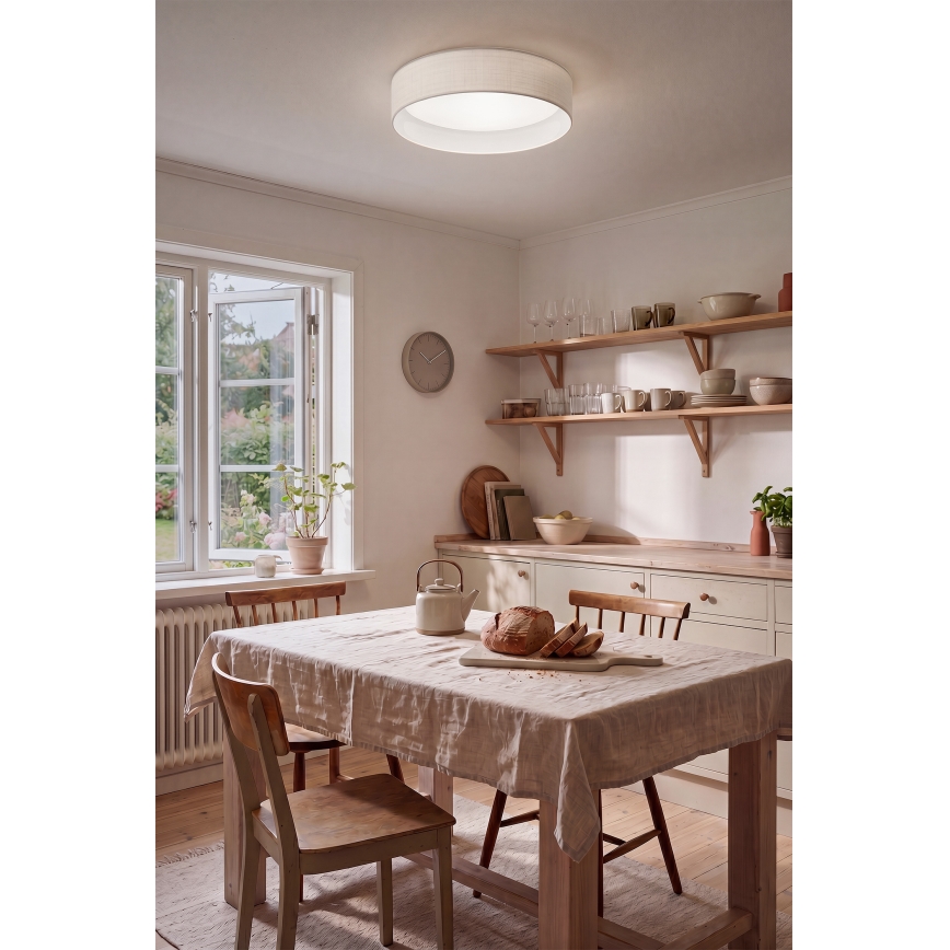 Brilagi - Oprawa sufitowa LED VELVET SIMPLE 24W/230V 4000K Ø 45 cm biała