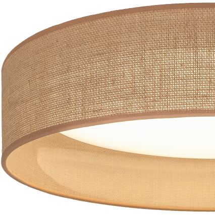 BRILAGI - Oprawa sufitowa LED VELVET SIMPLE LED/24W/230V 3000K, średnica 45 cm, beżowa