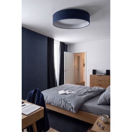 Brilagi - Oprawa sufitowa LED VELVET SIMPLE LED/24W/230V 4000K śr. 45 cm niebieska