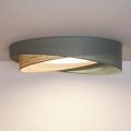 BRILAGI - Oprawa sufitowa LED VELVET TWIST LED/24W/230V 4000K śr. 55 cm zielona/beżowa
