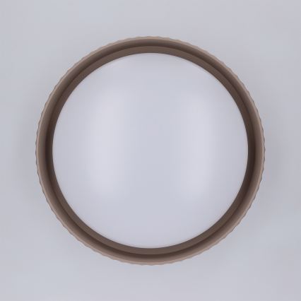 Brilagi - Oprawa sufitowa LUCIA LED/24W/230V, śr. 31 cm, brązowa