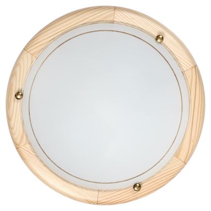 Brilagi - Oprawa sufitowa ORBIS 1xE27/60W/230V śr. 30 cm sosna