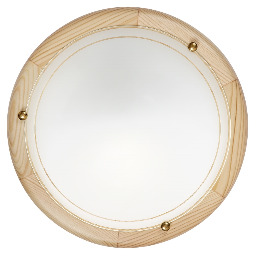 Brilagi - Oprawa sufitowa ORBIS 1xE27/60W/230V śr. 30 cm sosna