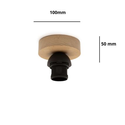 Brilagi - Oprawa sufitowa PARTY 1xE27/60W/230V śr. 10 cm dąb