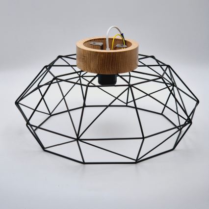 Brilagi - Lampa sufitowa WOODY BASKET 1xE27/60W/230V Ø 40 cm dąb