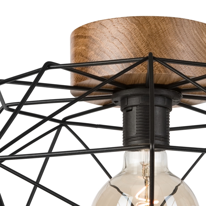 Brilagi - Lampa sufitowa WOODY BASKET 1xE27/60W/230V Ø 40 cm dąb
