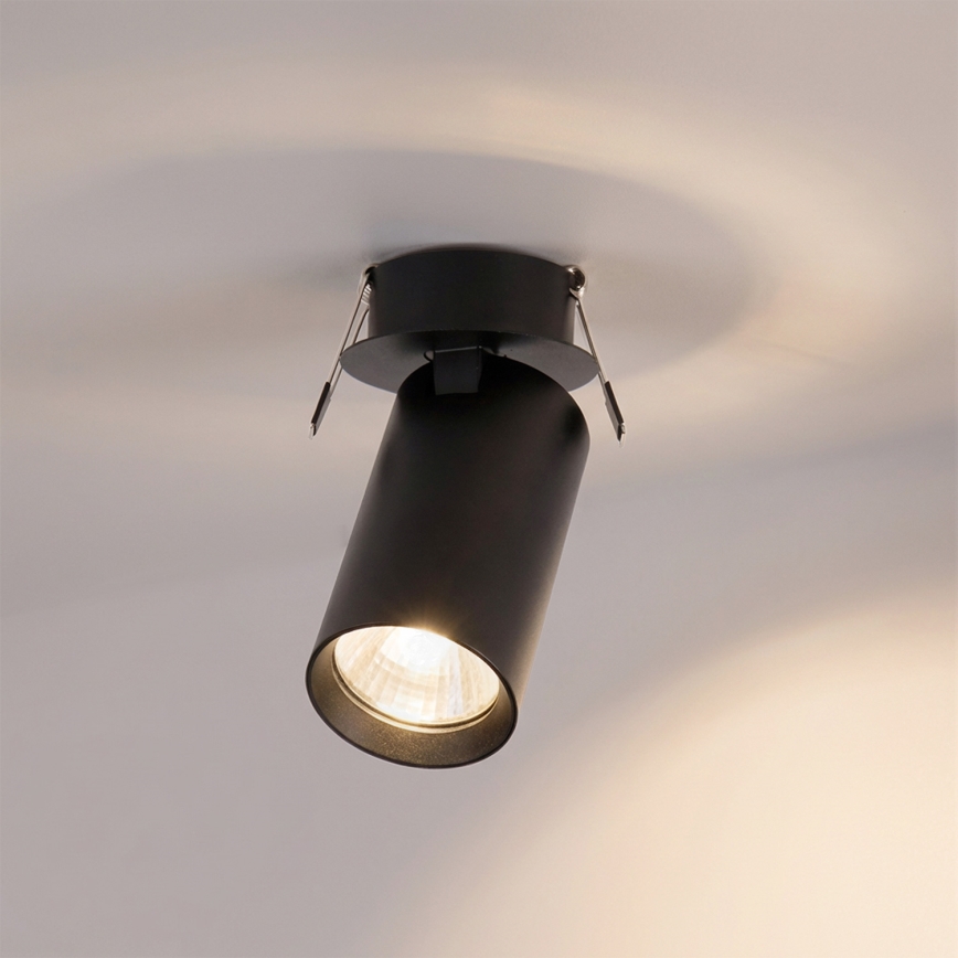 Brilagi - Oprawa sufitowa wpuszczana SELE 1xGU10/30W/230V czarna