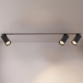 Brilagi - Oprawa sufitowa wpuszczana SELE 3xGU10/30W/230V czarna