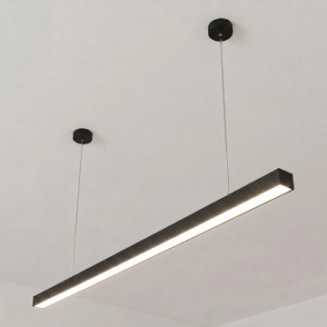 Brilagi - Oprawa wisząca LED FULLDAY LED/30/40/50W/230V 2700/4000/6000K 150 cm czarna