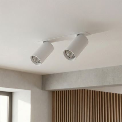 Brilagi - Oprawa wpuszczana SELE 2xGU10/30W/230V biała