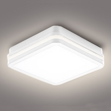 Brilagi - Oprawa zewnętrzna LED BENE LED/18W/230V 22x22 cm biała IP54