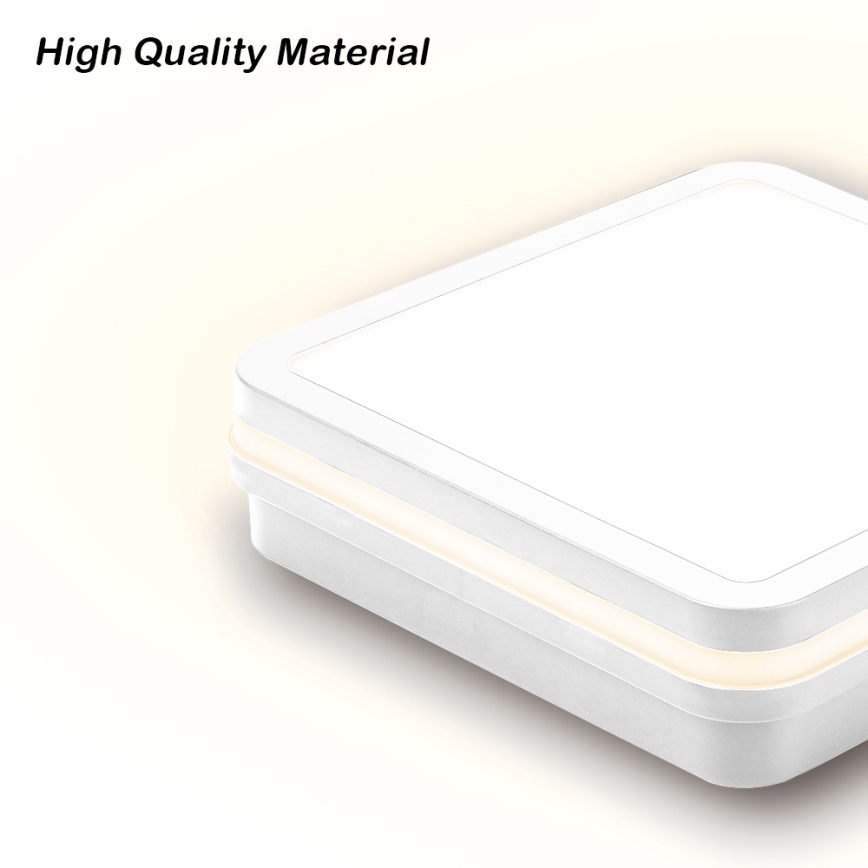 Brilagi - Oprawa zewnętrzna LED BENE LED/18W/230V 22x22 cm biała IP54