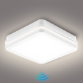 Brilagi - oprawa zewnętrzna LED z czujnikiem BENE LED/18W/230V 22x22 cm biała IP54