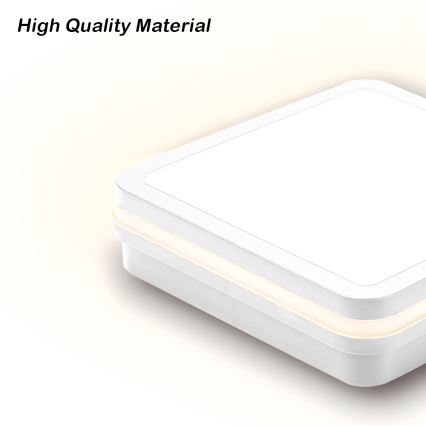 Brilagi - oprawa zewnętrzna LED z czujnikiem BENE LED/18W/230V 22x22 cm biała IP54