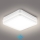 Brilagi - Oprawa zewnętrzna LED z czujnikiem BENE LED/24W/230V 26x26 cm biała IP54