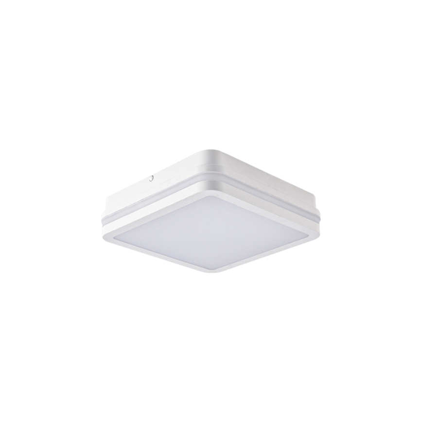 Brilagi - Oprawa zewnętrzna LED z czujnikiem BENE LED/24W/230V 26x26 cm biała IP54