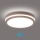 Brilagi - Oprawa zewnętrzna LED z czujnikiem BENE LED/24W/230V śr. 26 cm brązowa IP54