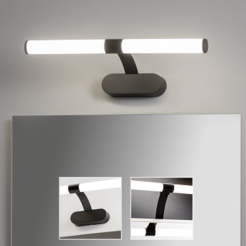 Brilagi - Oświetlenie łazienkowe do lustra 2 w 1 TUBEO LED/6W/230V 40 cm IP44 czarne