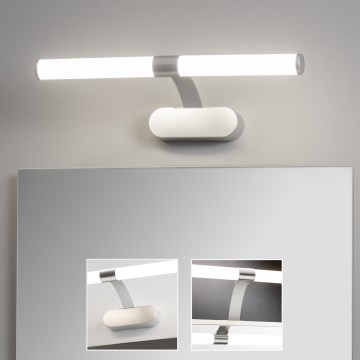 Brilagi - Oświetlenie łazienkowe do lustra 2 w 1 TUBEO LED/6W/230V 40 cm IP44 srebrne
