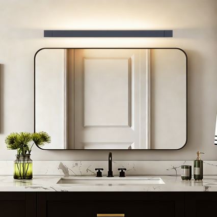 BRILAGI - LED oświetlenie łazienkowe do lustra AQUA LINE LED/20W/230V 80 cm IP44 czarne CRI 90
