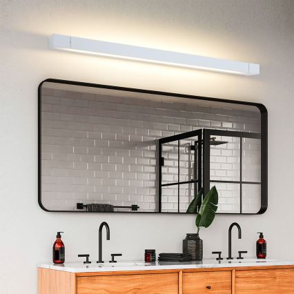 Brilagi - LED oświetlenie lustra łazienkowego AQUA LINE LED/24W/230V 90 cm IP44 biały CRI 90