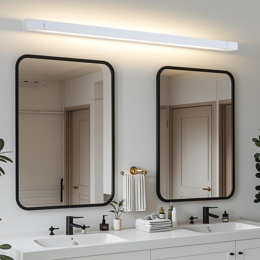 Brilagi - Oświetlenie LED do lustra łazienkowego AQUA LINE LED/36W/230V 120 cm IP44 biały