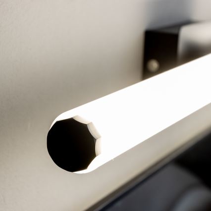 Brilagi - Oświetlenie do lustra łazienkowego DIANA LED/10W/230V 60 cm IP44 czarne