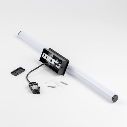 Brilagi - Oświetlenie do lustra łazienkowego DIANA LED/10W/230V 60 cm IP44 czarne
