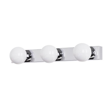 Brilagi - Oświetlenie LED do lustra łazienkowego HOLLYWOOD 3xLED/3W/230V 39 cm IP44 błyszczący chrom
