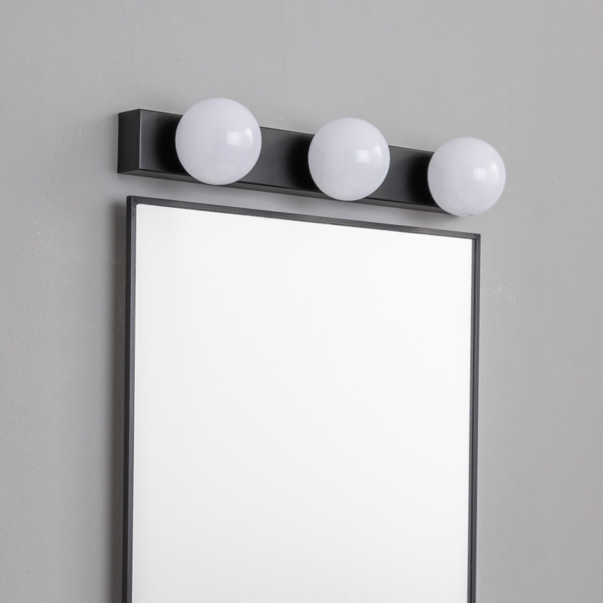 Brilagi - Oświetlenie LED lustra łazienkowego HOLLYWOOD 3xLED/3W/230V 39 cm IP44 czarny