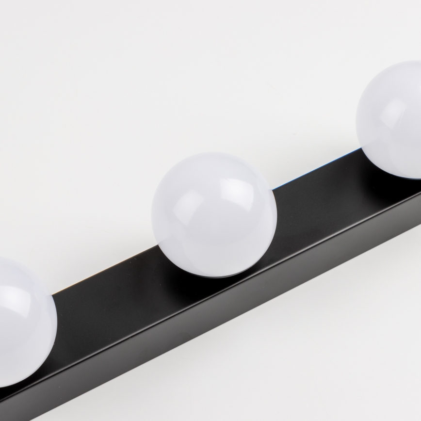 Brilagi - Oświetlenie LED lustra łazienkowego HOLLYWOOD 3xLED/3W/230V 39 cm IP44 czarny
