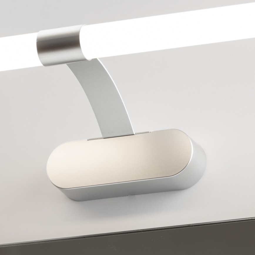 Brilagi - Oświetlenie łazienkowe do lustra 2 w 1 TUBEO LED/6W/230V 40 cm IP44 srebrne