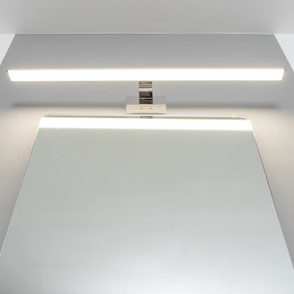 Brilagi - LED Oświetlenie łazienkowe do lustra 3 w 1 VESTRA LED/15W/230V 80 cm IP44 błyszczący chrom