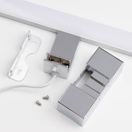 Brilagi - LED Oświetlenie łazienkowe do lustra 3 w 1 VESTRA LED/15W/230V 80 cm IP44 błyszczący chrom