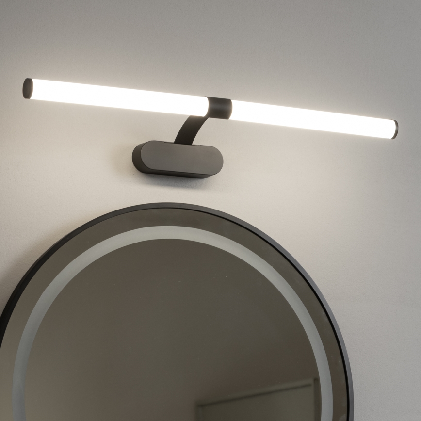 Brilagi - LED oświetlenie lustra łazienkowego 2 w 1 TUBEO LED/8W/230V 60 cm IP44 czarny