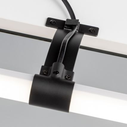 Brilagi - LED oświetlenie lustra łazienkowego 2 w 1 TUBEO LED/8W/230V 60 cm IP44 czarny
