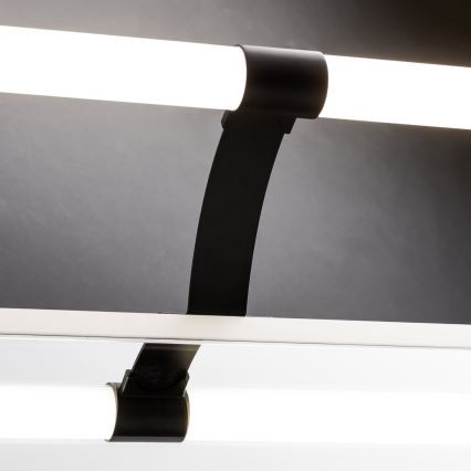 Brilagi - LED oświetlenie lustra łazienkowego 2 w 1 TUBEO LED/8W/230V 60 cm IP44 czarny