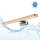 Brilagi - Oświetlenie lustra łazienkowego 3 w 1 WOODY MIRROR LED/12W/230V 60 cm IP44 błyszczący chrom/dąb