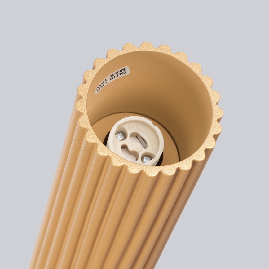 Brilagi - Oświetlenie punktowe CRESTO 1xGU10/10W/230V 10 cm złote