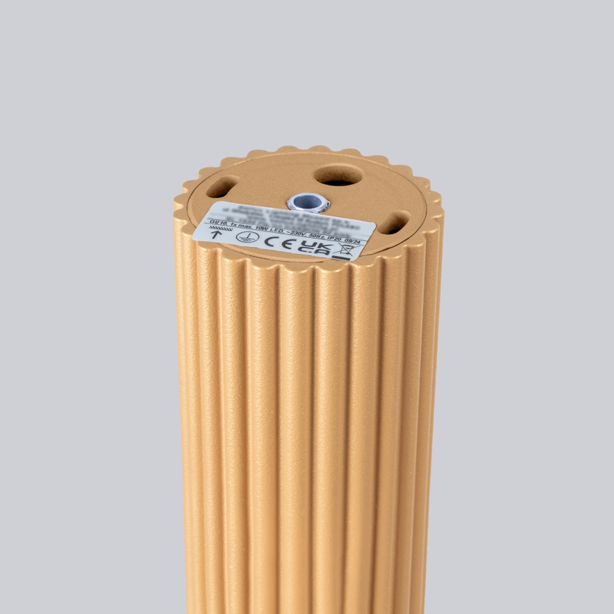 Brilagi - Oświetlenie punktowe CRESTO 1xGU10/10W/230V 10 cm złote