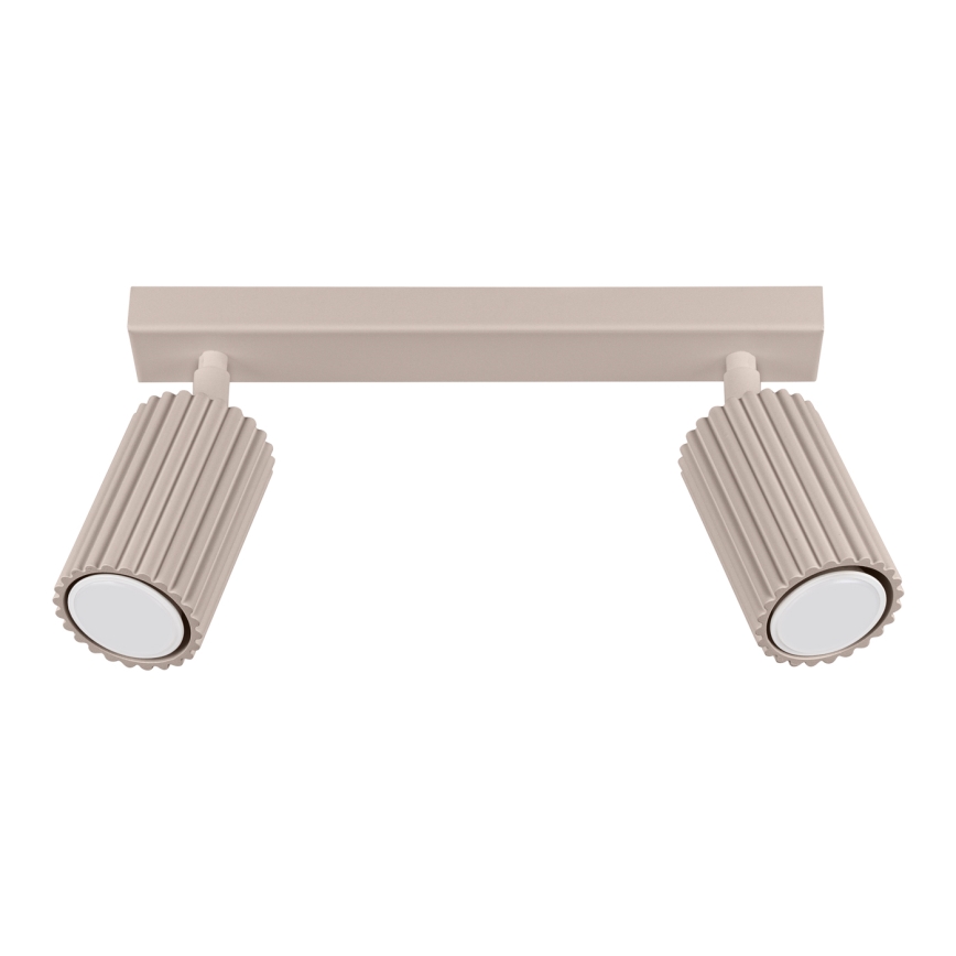 Brilagi - Oświetlenie punktowe CRESTO 2xGU10/10W/230V taupe