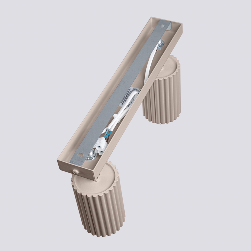 Brilagi - Oświetlenie punktowe CRESTO 2xGU10/10W/230V taupe