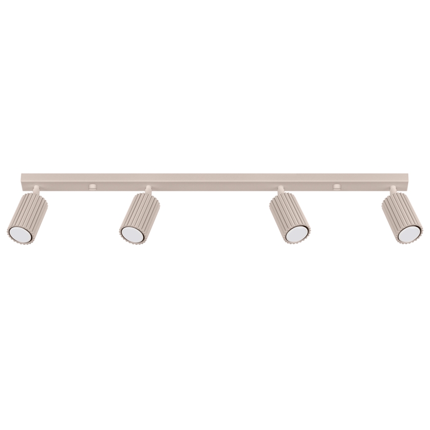 Brilagi - Oświetlenie punktowe CRESTO 4xGU10/10W/230V taupe