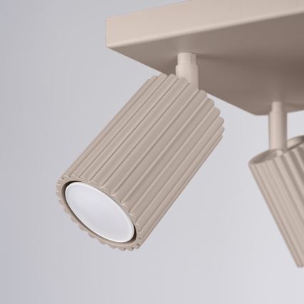 Brilagi - Oświetlenie punktowe CRESTO 4xGU10/10W/230V taupe
