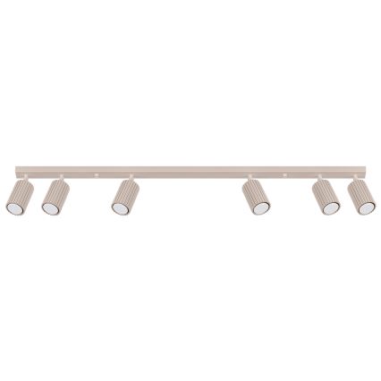 Brilagi - Oświetlenie punktowe CRESTO 6xGU10/10W/230V taupe