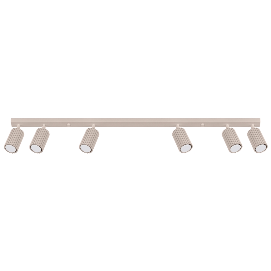 Brilagi - Oświetlenie punktowe CRESTO 6xGU10/10W/230V taupe