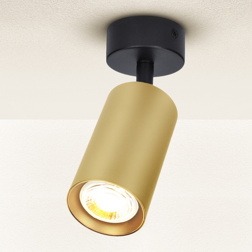 Brilagi - Oświetlenie punktowe SELE GOLDEN 1xGU10/30W/230V czarny/złoty
