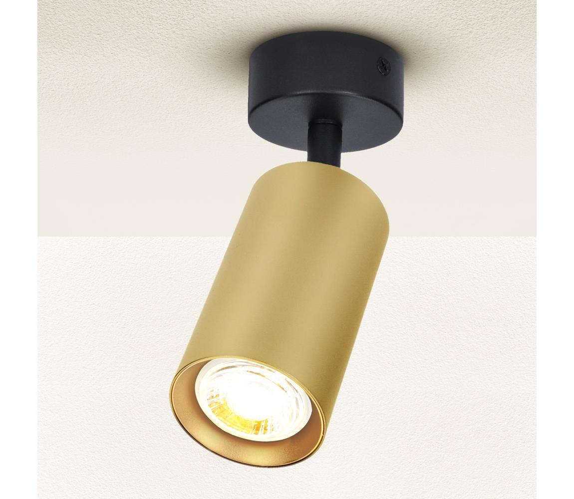 Brilagi - Oświetlenie punktowe SELE GOLDEN 1xGU10/30W/230V czarny/złoty